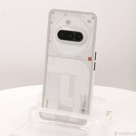 〔中古〕Nothing（ナッシング） Phone (3a) 128GB ホワイト A059 楽天 SIMフリー〔262-ud〕