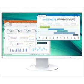 EIZO4-2911-03 カラー液晶モニター 23.8型 ホワイト EV2460-WT[1個](as1-4-2911-03)