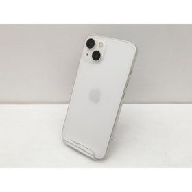 【中古】Apple docomo 【SIMフリー】 iPhone 13 128GB スターライト MLND3J/A【仙台イービーンズ】保証期間１ヶ月【ランクC】