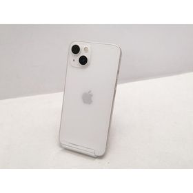 【中古】Apple docomo 【SIMフリー】 iPhone 13 128GB スターライト MLND3J/A【仙台駅東口】保証期間１ヶ月【ランクC】