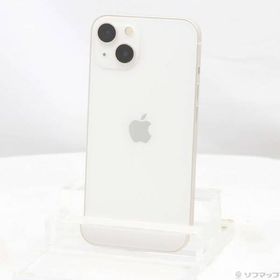 〔中古〕Apple(アップル) iPhone13 128GB スターライト NLND3J／A SIMフリー〔349-ud〕