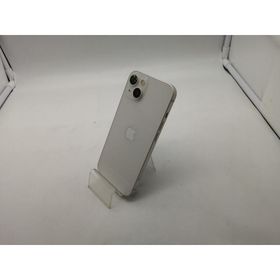 【中古】Apple au 【SIMフリー】 iPhone 13 128GB スターライト MLND3J/A【OSU301】保証期間１ヶ月【ランクC】