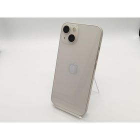 【中古】Apple SoftBank 【SIMフリー】 iPhone 13 128GB スターライト MLND3J/A【小倉駅前】保証期間１ヶ月【ランクC】