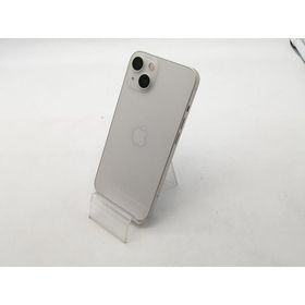 【中古】Apple docomo 【SIMフリー】 iPhone 13 128GB スターライト MLND3J/A【OSU301】保証期間１ヶ月【ランクC】