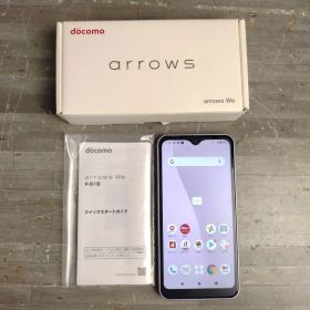 arrows We F-51B パープル 64GB 本体のみ バッテリー80%