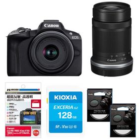 [新品]【お買い得セット】Canon キヤノン EOS R50 ダブルズームキット ブラック