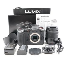 シャッター数1303枚 Panasonic LUMIX GH5M2 レンズキット ブラック DC-GH5M2H ミラーレス一眼カメラ パナソニック