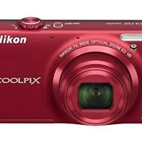 【中古-非常に良い】NikonデジタルカメラCOOLPIX S6100 スーパーレッド S6100RD