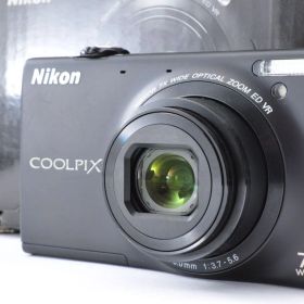 Nikon COOLPIX S6100 DIGITAL Camera ブラック デジカメ デジタルカメラ ニコン