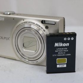 【返品保証】 ニコン Nikon COOLPIX S6100 7x バッテリー付き コンパクトデジタルカメラ e11815