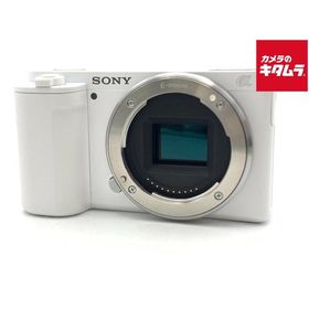 【中古】 【美品】 ソニー VLOGCAM ZV-E10 ボディ ホワイト
