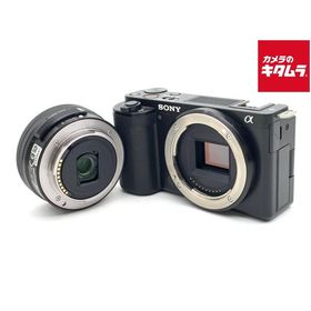 【中古】 【並品】 ソニー VLOGCAM ZV-E10 パワーズームレンズキット ブラック [ZV-E10K B]