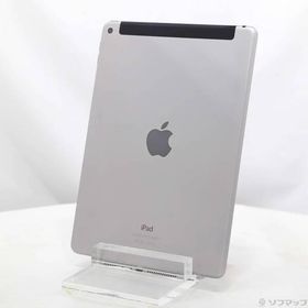 〔中古〕Apple(アップル) iPad Air 2 64GB スペースグレイ MGHX2J／A au〔377-ud〕