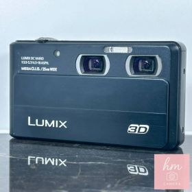 ◯Panasonic LUMIX DMC-3D1 ブラック 1210万画素 ツインレンズ 3D撮影 光学4倍ズーム 広角25mm ライカレンズ タッチパネル フルHD コンパクトデジタルカメラ パナソニック ルミックス