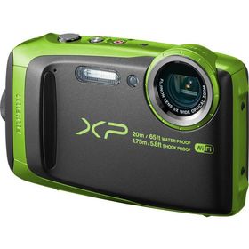 【中古】富士フイルム デジタルカメラ XP120 ライム FX-XP120LM