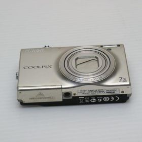 美品 COOLPIX S6100 シャンパンシルバー 即日発送 デジカメ Nikon デジタルカメラ 本体 あすつく 土日祝発送OK
