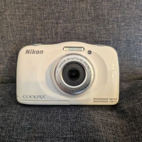 【動作確認済】Nikon COOLPIX S33 ホワイト 中古