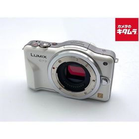 【中古】 【並品】 パナソニック LUMIX DMC-GF3-W ボディ シェルホワイト