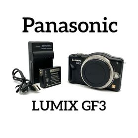 パナソニック ミラーレス一眼カメラ LUMIX GF3 ボディ エスプリブラック DMC-GF3-K