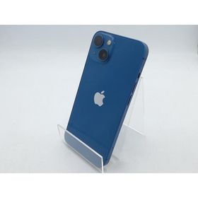 【中古】Apple 楽天モバイル 【SIMフリー】 iPhone 13 128GB ブルー MLNG3J/A【柏】保証期間１ヶ月【ランクC】