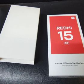 【新品・未使用】Redmi 15 5G ミッドナイトブラック128GB
