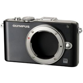 OLYMPUS ミラーレス一眼 PEN Lite E-PL3 ボディ ブラック E-PL3 BODY BLK