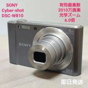 【美品】SONY Cyber-shot DSC-W810 SDカード4GB付き