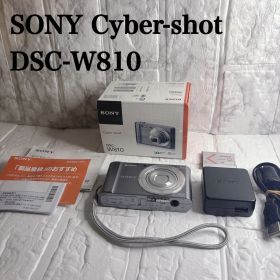 【極美品】SONY Cyber-shot DSC-W810 シルバー 箱付き