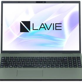 【新品・2営業日で発送】NEC 日本電気 LAVIE N16 N1675／LAE オリーブグリーン／Ryzen7 7735U／16GB／SSD512GB／DVDスーパーマ...