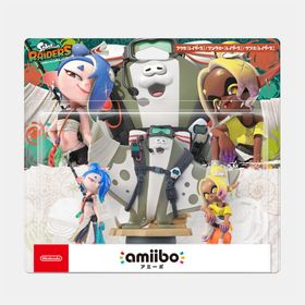 【送料無料・発売日前日出荷・新品】amiibo すりみ連合セット[フウカ【レイダース】/ウツホ【レイダース】/マンタロー【レイダース】] （