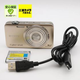 【極上品】 SONY Cyber-Shot DSC-WX30 ゴールド 1620万画素 光学5倍 デジタルカメラ #086VV0609