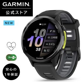 ガーミン GARMIN 【期間限定10%OFFクーポン対象+P10倍】スマートウォッチ Forerunner 970 心電図アプリ ランニングウォッチ Black 【日本正規品】