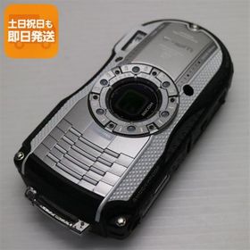 美品 WG-4 シルバー 即日発送 デジカメ RICOH 本体 あすつく 土日祝発送OK