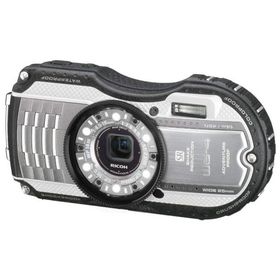 RICOH 防水デジタルカメラ RICOH WG-4 シルバー 防水14m耐ショック2.0m耐寒-10度 RICOH WG-4SL 0857