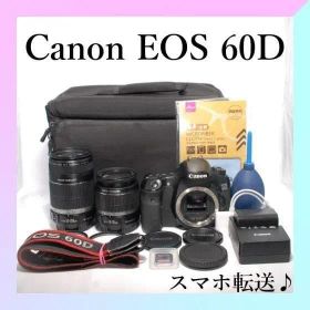 ✨Canon EOS 60D✨ダブルズーム✨初心者OK✨スマホ転送✨一眼レフ✨