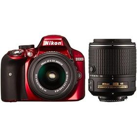 Nikon D3300 ダブルズームキット2 レッド 良品 動作確認済み 1ヶ月保証付 初心者向け