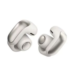 Bose Ultra Open Earbuds 空間オーディオ イヤホン オープンイヤー 完全 ワイヤレス Bluetooth接続 マイク付 最大7.5時間再生 防滴 ホワイトスモーク