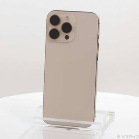 〔中古〕Apple(アップル) iPhone16 Pro Max 512GB デザートチタニウム MYWN3J／A SIMフリー 〔ネットワーク利用制限▲〕〔377-ud〕