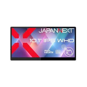 JAPANNEXT ジャパンネクスト 10.1型タッチパネル液晶/1540×720/miniHDMI、USB-C/ブラック/スピーカー有/2年保証 JN-MD-IPST101WHD