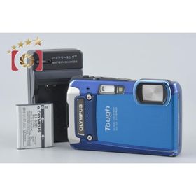 【中古】OLYMPUS オリンパス TOUGH TG-820 ブルー 防水デジタルカメラ