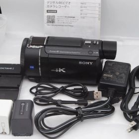 良品 ★ ソニー FDR-AX60 / ブラック / 4K / ビデオカメラ / Handycam