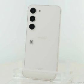 ソフマップ 〔中古品〕 Galaxy S23 256GB クリーム SC-51D docomo SIMフリー【349】