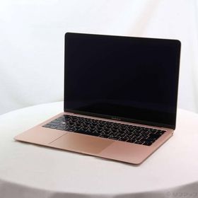 〔中古〕Apple(アップル) MacBook Air 13.3-inch Late-2018 MREF2J／A Core_i5 1.6GHz 8GB SSD256GB ゴールド 〔10.15 Catalina〕〔348-ud〕