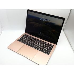【中古】Apple MacBook Air 13インチ Corei5:1.6GHz 256GB ゴールド MREF2J/A (Late 2018)【熊本】保証期間１ヶ月【ランクB】
