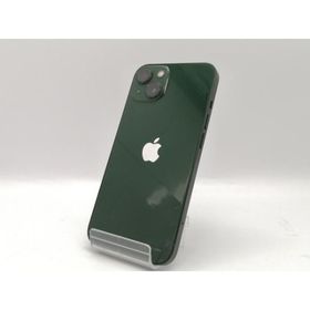 【中古】Apple au 【SIMフリー】 iPhone 13 128GB グリーン MNGG3J/A【大須アメ横】保証期間１ヶ月【ランクC】