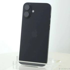 ソフマップ 〔中古品〕 iPhone16 Plus 128GB ブラック MXVA3J／A SIMフリー【269】