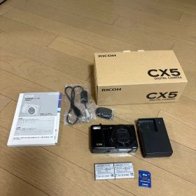 RICOH CX5 本体 デジタルカメラ バッテリー2個 8GBSDカード付き
