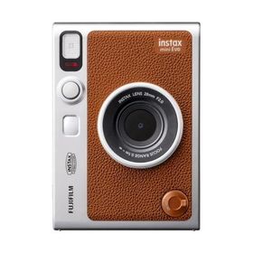 【新品】instax mini Evo ブラウン チェキ ハイブリッドインスタントカメラ 4547410520125