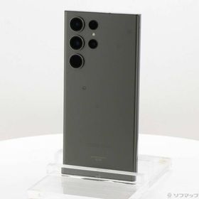 〔中古〕SAMSUNG(サムスン) Galaxy S23 Ultra 256GB グリーン SCG20 au SIMフリー〔258-ud〕