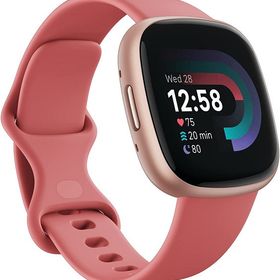 Fitbit Versa 4 スマートウォッチ [ピンクサンド/カッパーローズアルミニウム][ラッピング可]